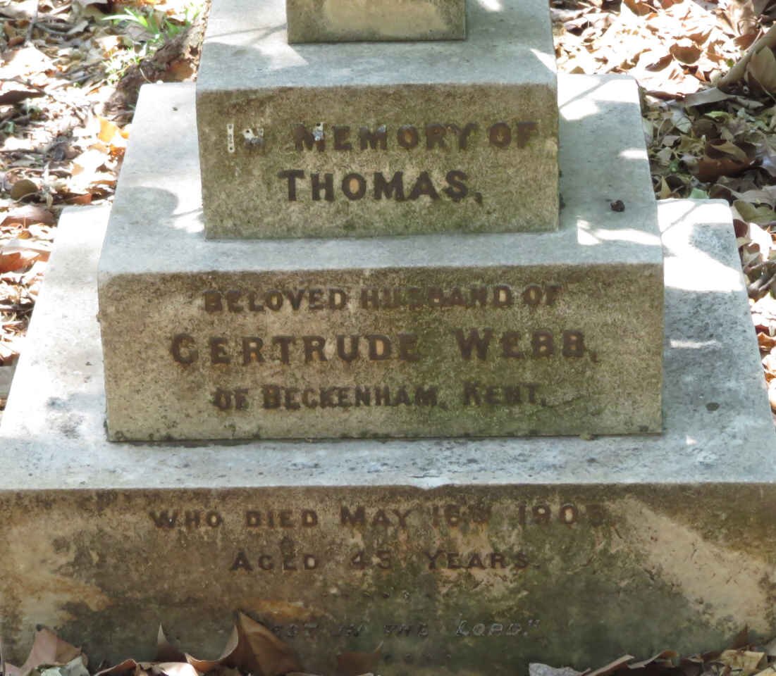 WEBB Thomas -1905