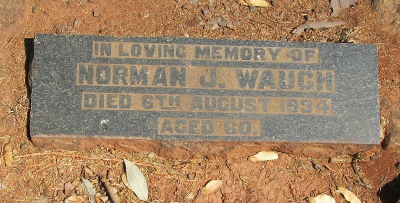 WAUGH Norman J. -1934