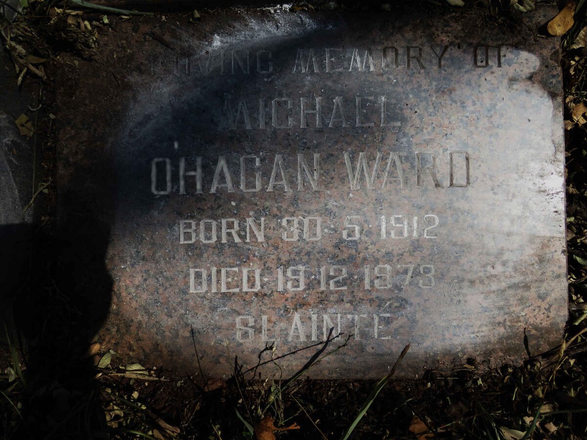 WARD Michael O’Hagan 1912-1973