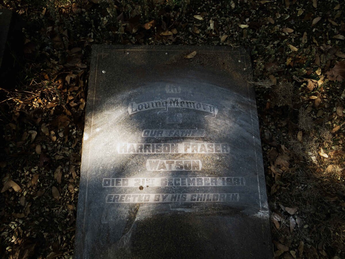 WATSON Harrison Fraser -1931