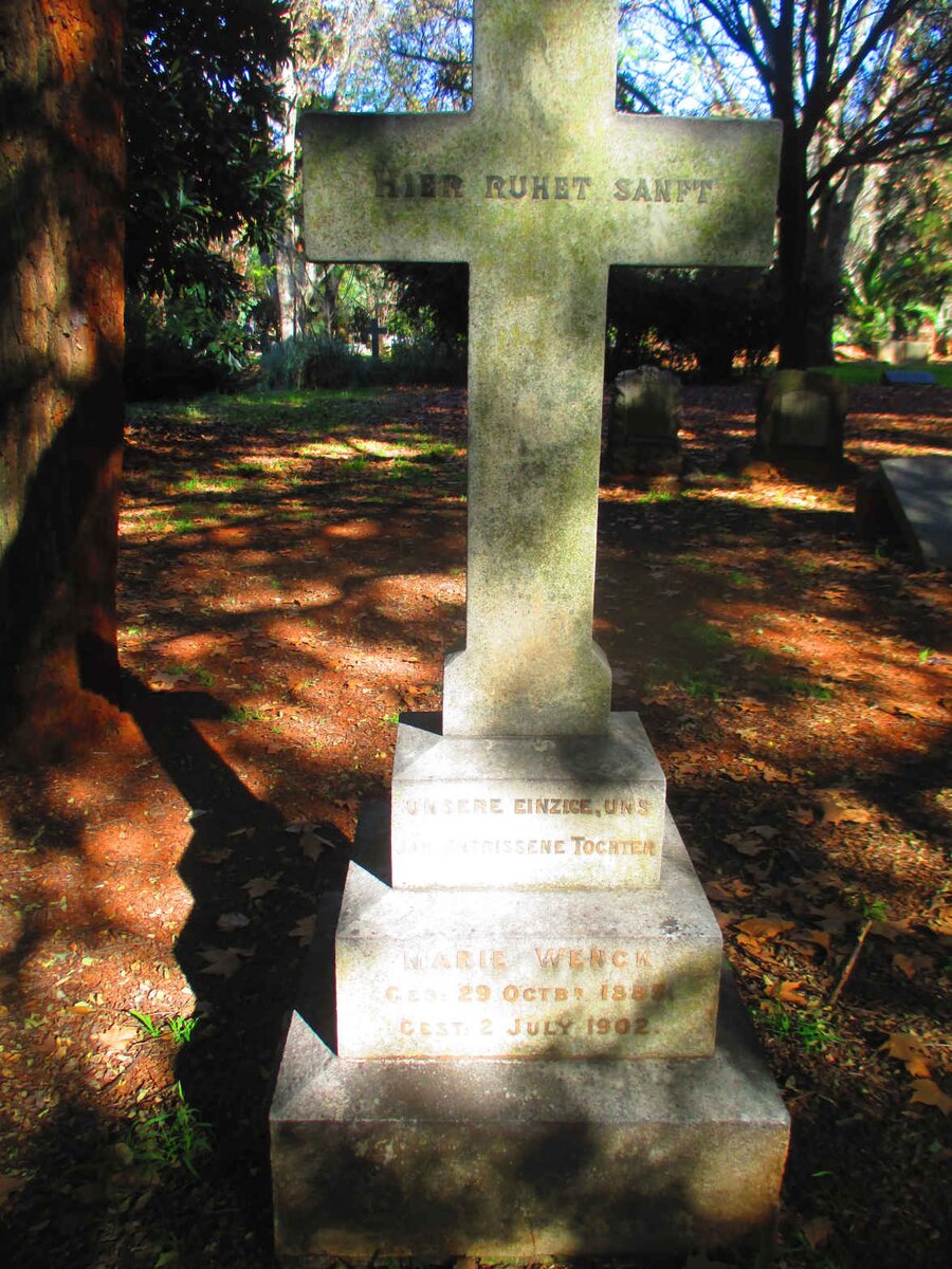 WENCK Marie 1885-1902