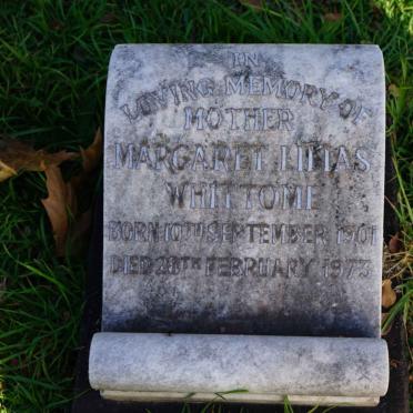 WHITTOMB Margaret Lilias 1901-1973