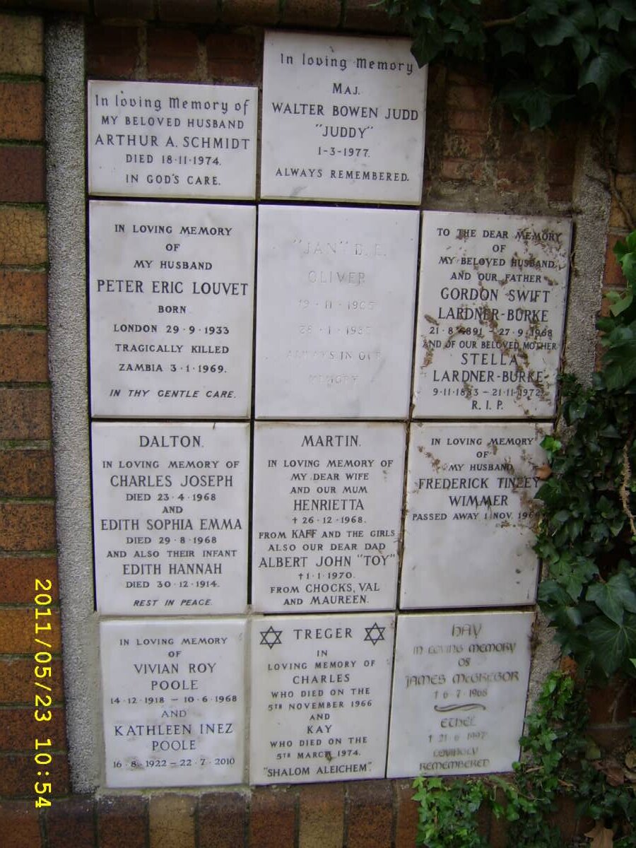 012 Memorial wall