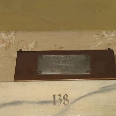 BALINSKY Elizabeth Vasily -1953