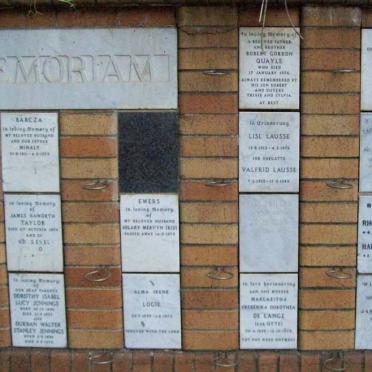 139 Memorial wall 