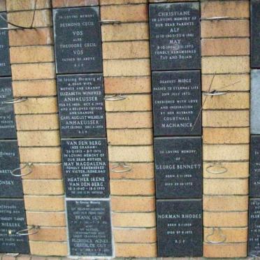 144 Memorial wall 