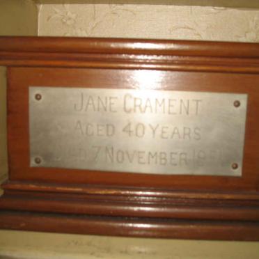 CRAMENT Jane -1951