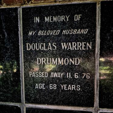 DRUMMOND Douglas Warren -1976