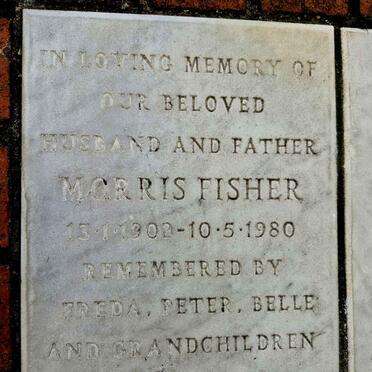FISHER Morris 1902-1980