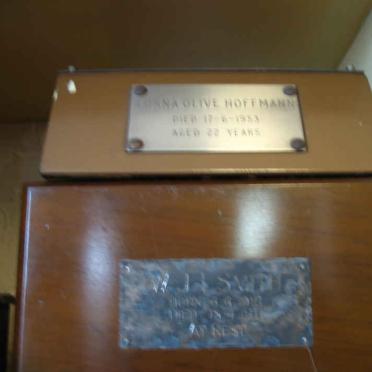 HOFFMAN Lorna Olive -1953 :: SMITH W.J.L.