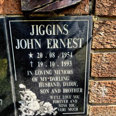 JIGGINS John Ernest 1954-1993