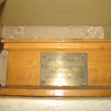 KOITCH Slavko S. 1898-1954