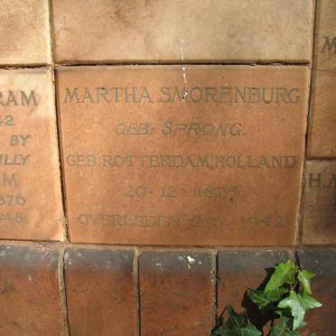 SMORENBURG Martha nee SPRONG 1875-1942