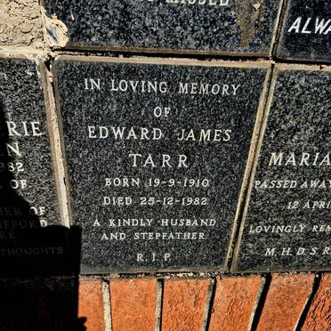 TARR Edward James 1910-1982