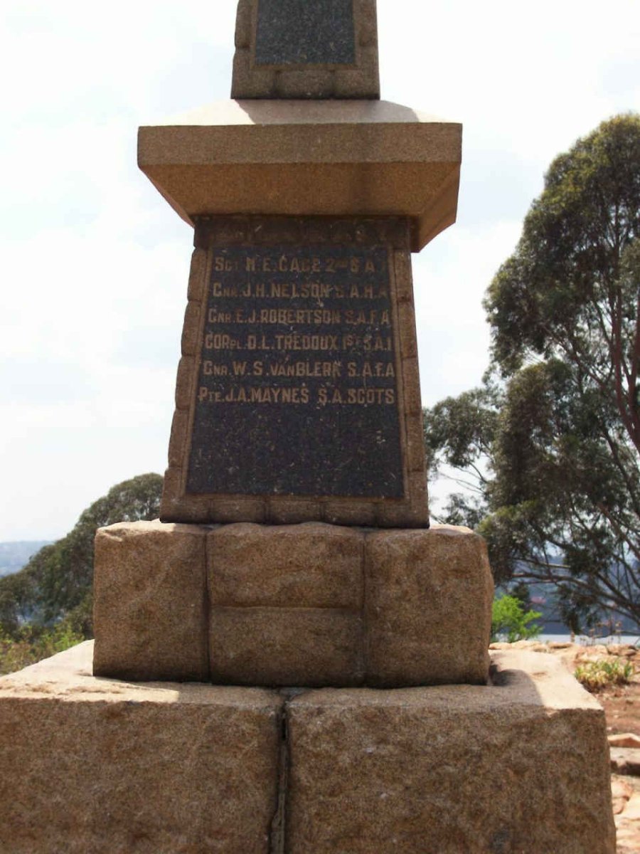 3. Plaque with list of names