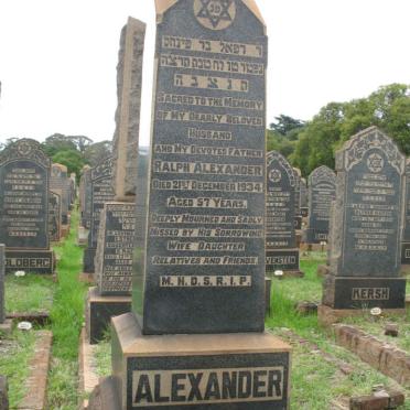 ALEXANDER Ralph -1934