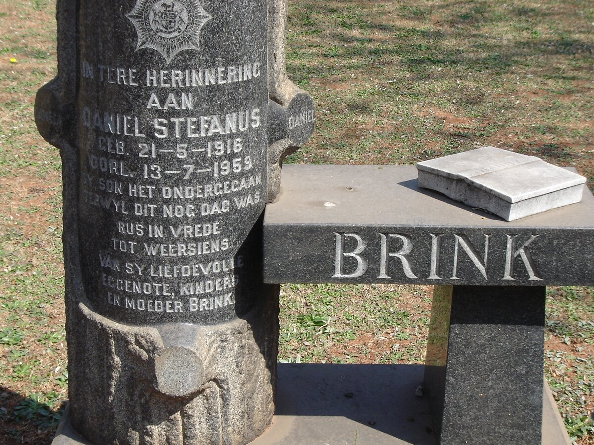 BRINK Daniel Stefanus 1916-1959