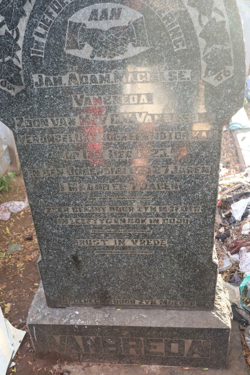 BREDA Jan Adam Magielse, van -1923