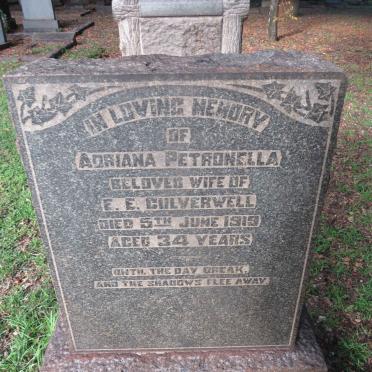 CULVERWELL Adriana Petronella -1919