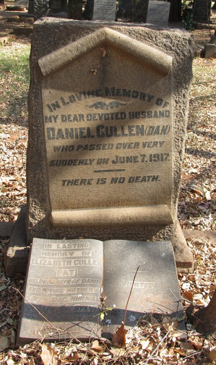 CULLEN Daniel -1917 &amp; Elizabeth