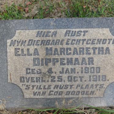 DIPPENAAR Ella Margaretha 1900-1918