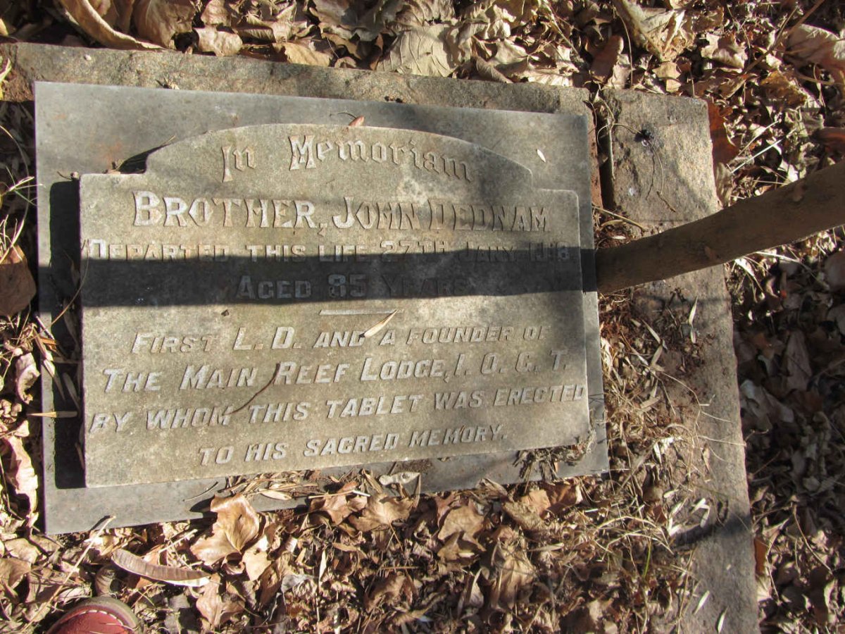 DEDNAM John 1832-1918