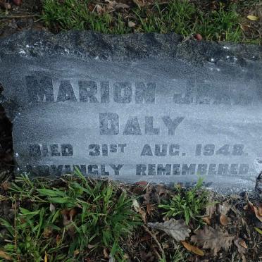 DALY Marion Jean -1948