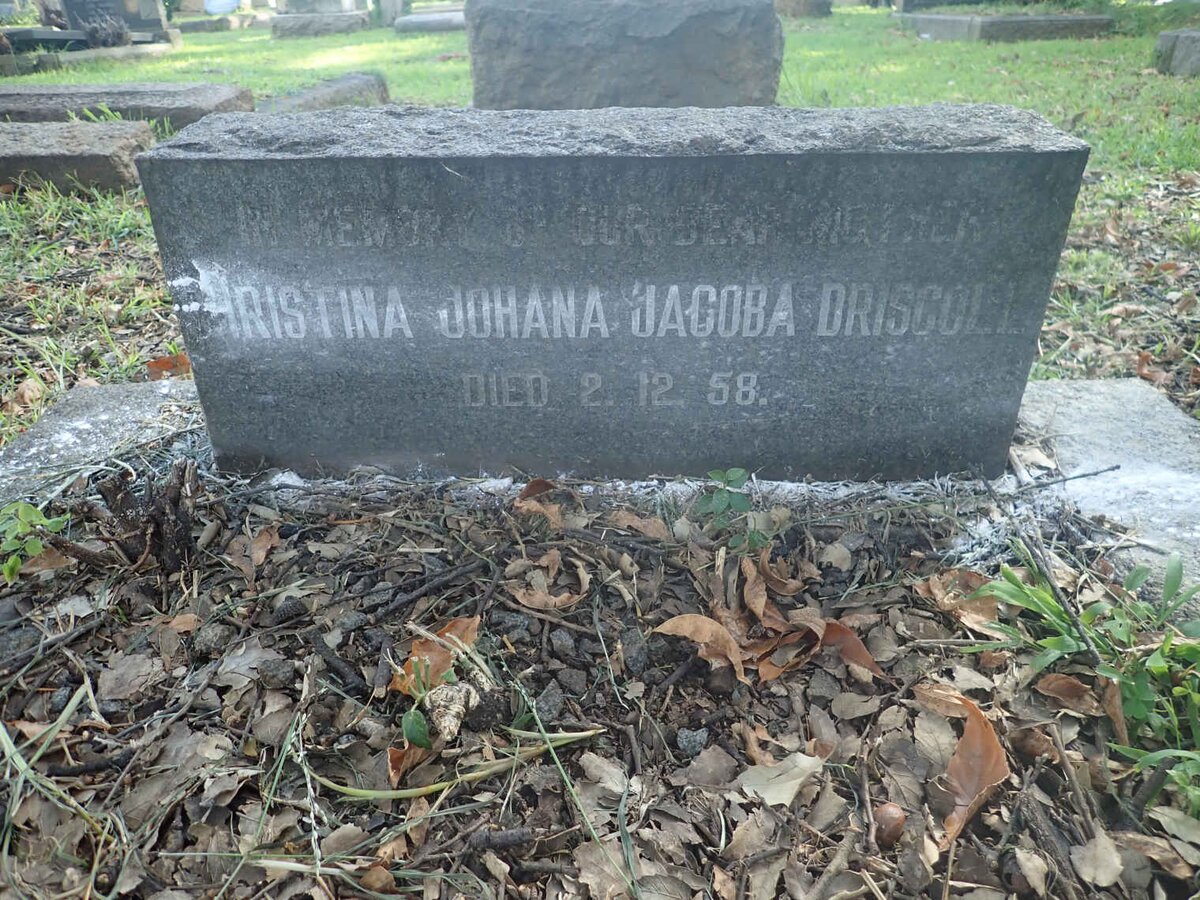 DRISCOLL Christina Johana Jacoba -1958