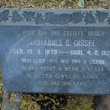 DISSEL Johannes C. 1873-1939