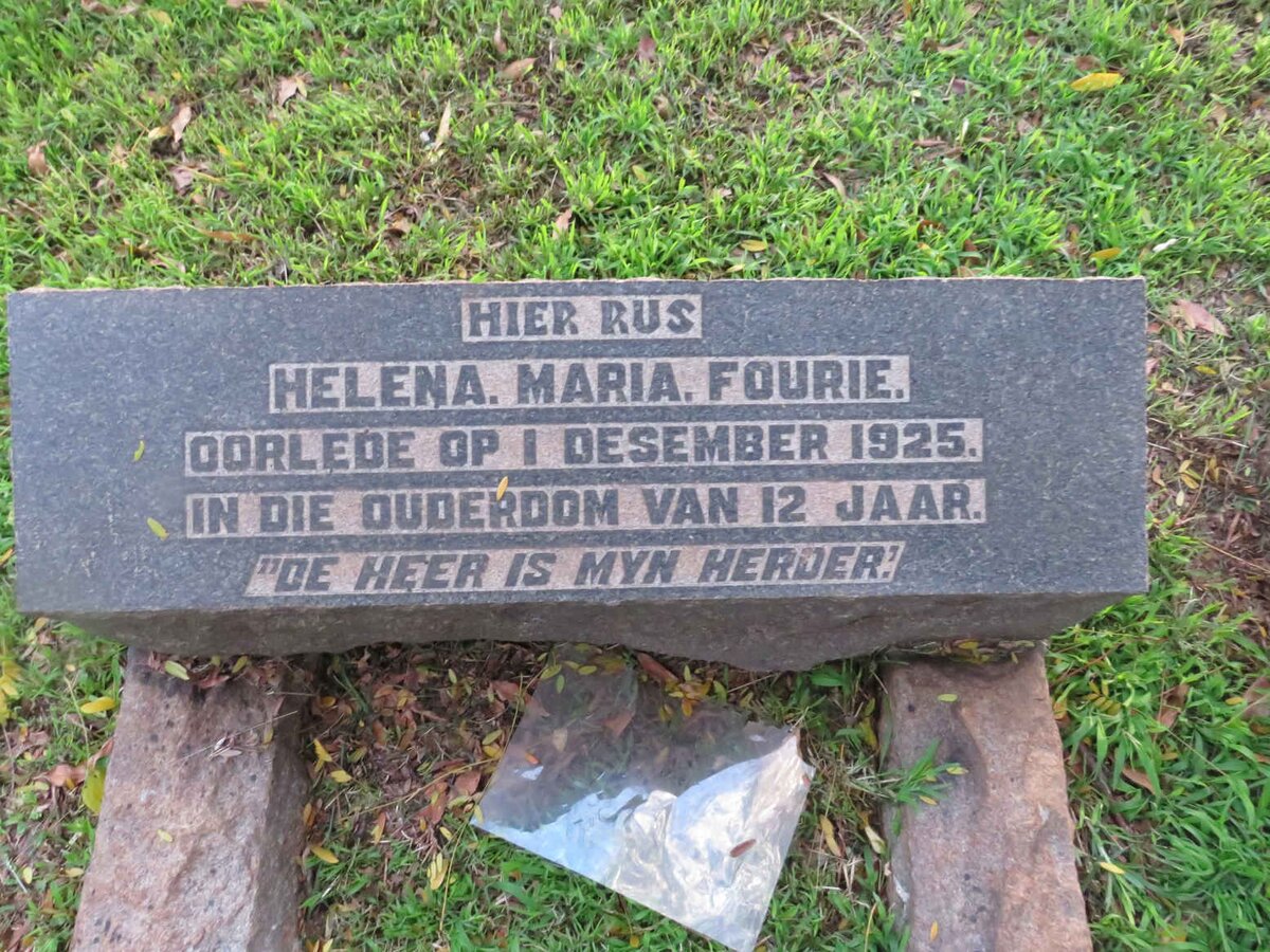 FOURIE Helena Maria -1925