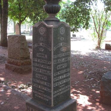 HAMPER Horace James -1947 :: HAMPER Annie nee BROMLEY -1918