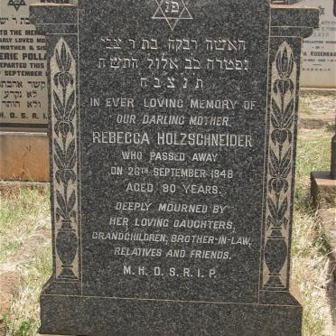 HOLZSCHNEIDER Rebecca -1948