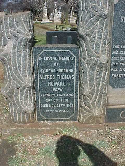 HOWARD Alfred Thomas 1881-1947