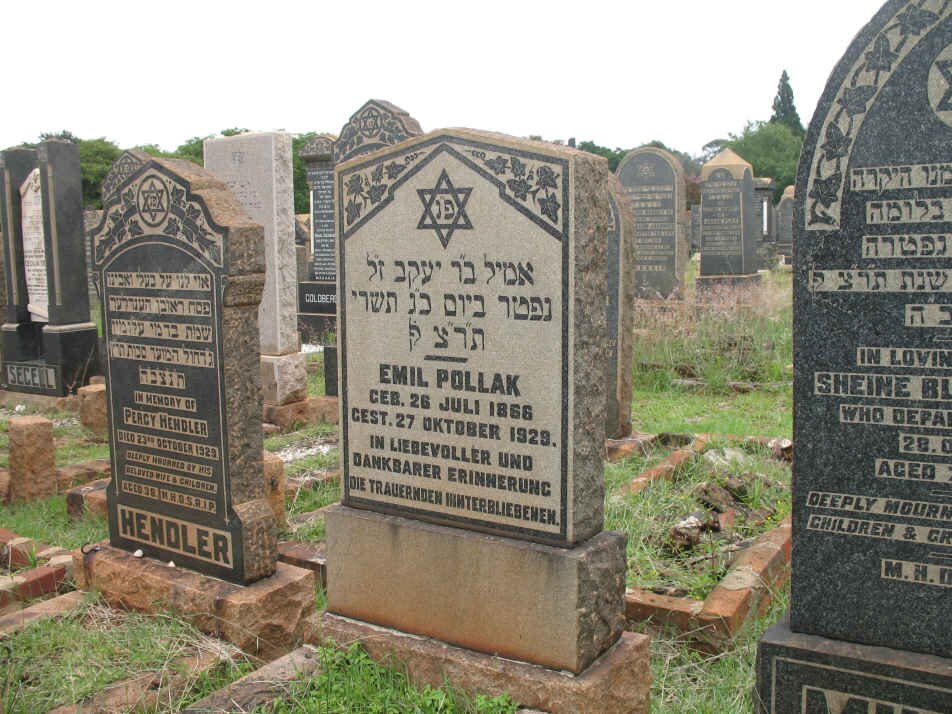 HENDLER Percy -1929 :: POLLAK Emil 1866-1929