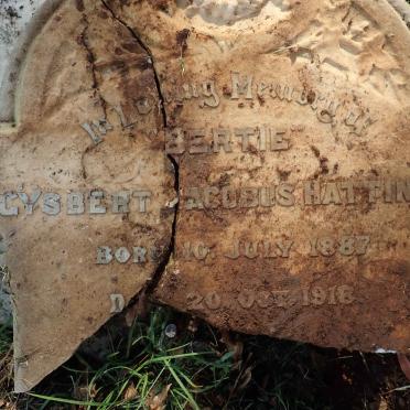 HATTINGH Gysbert Jacobus 1887-1918