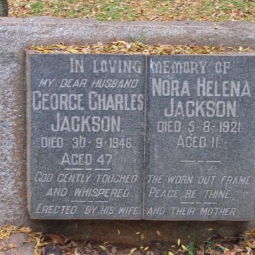 JACKSON George -1946 :: JACKSON Nora Helena -1921