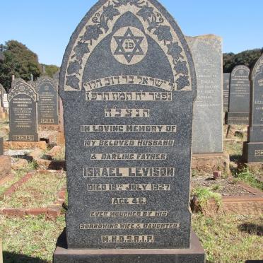 LEVISON Israel -1927