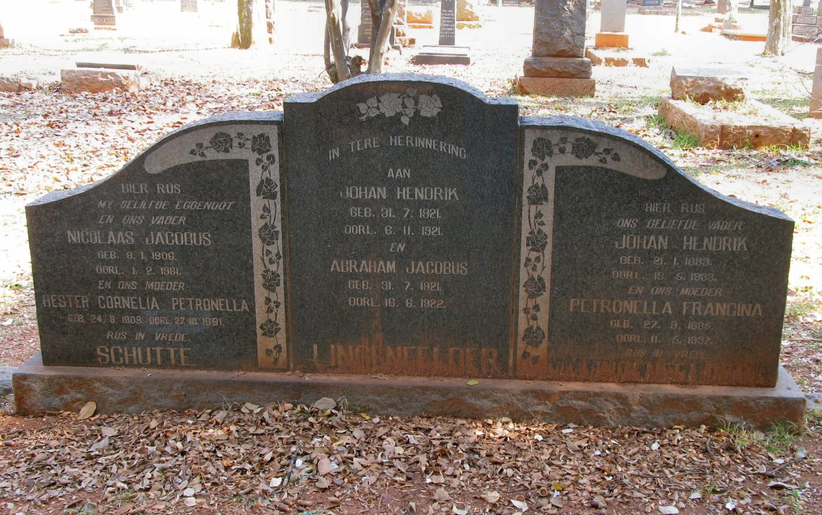 LINGENFELDER :: SCHUTTE