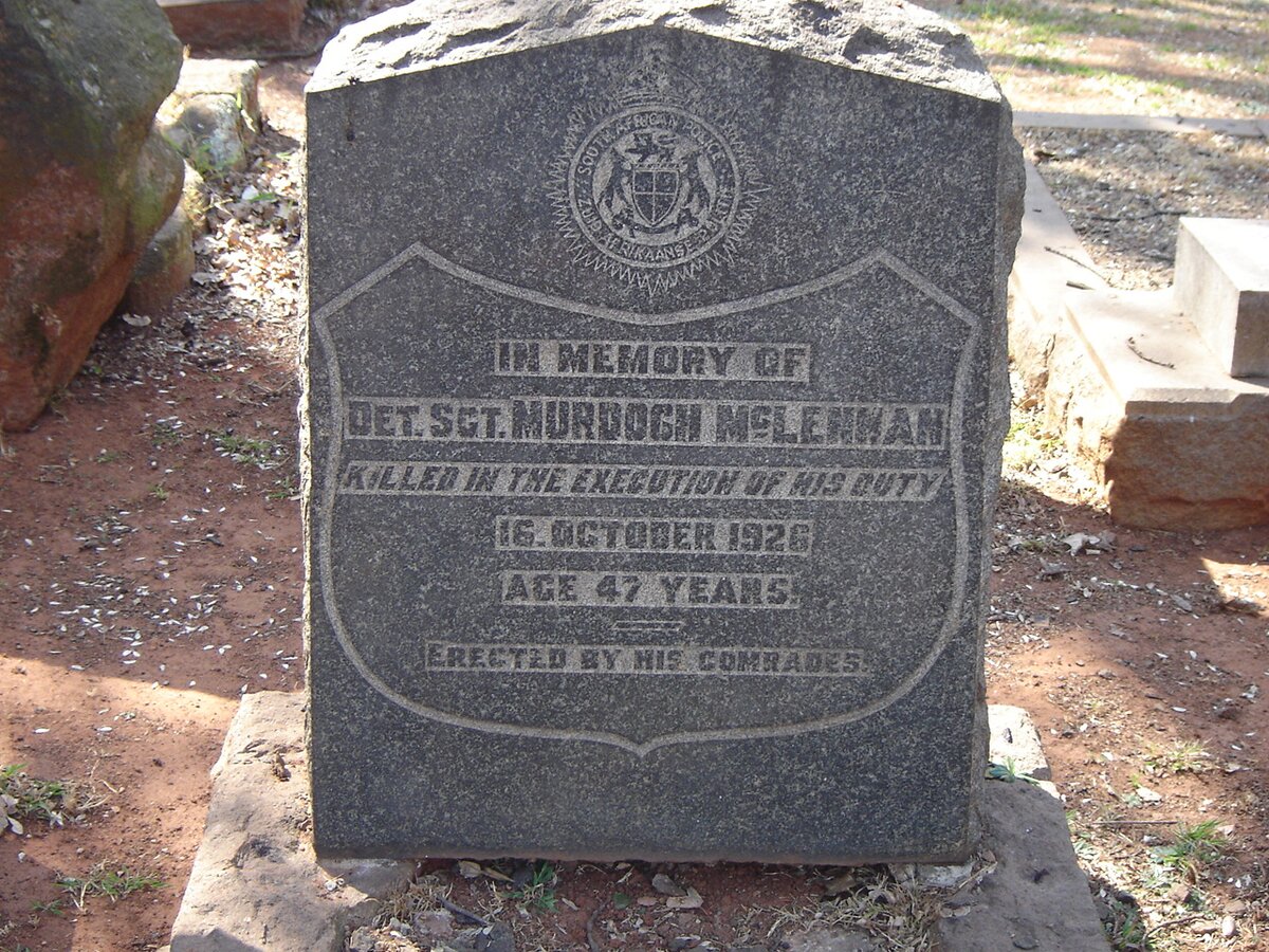 McCLENNAN Murdoch -1926