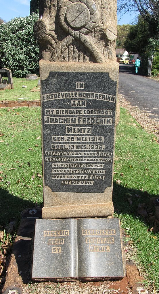 MENTZ Joachim Frederik 1914-1936