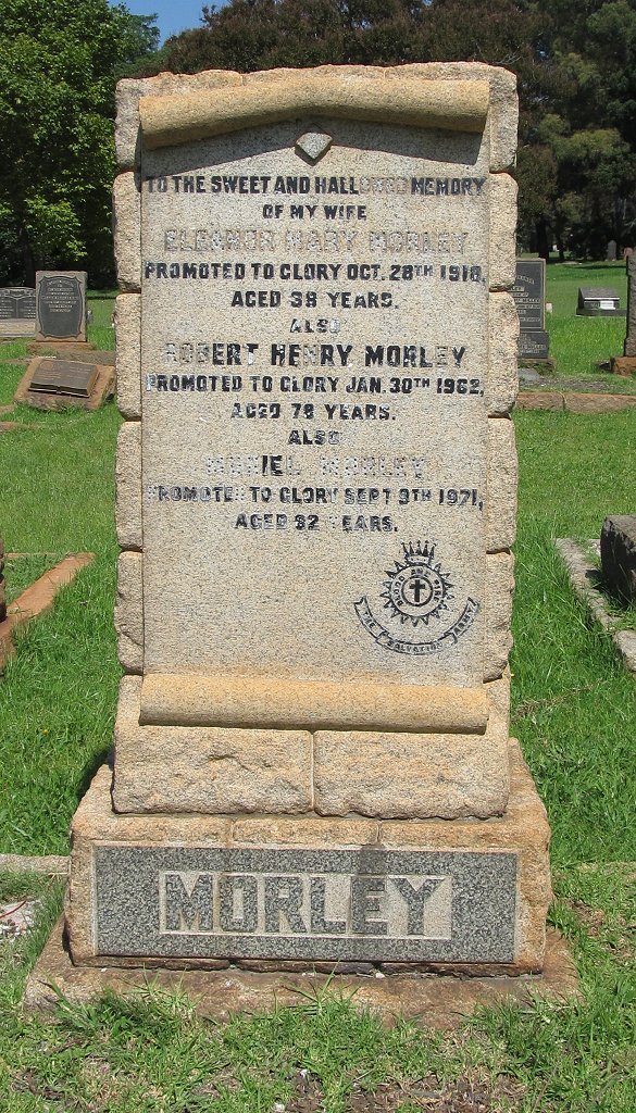 MORLEY Robert Henry -1962 &amp; Eleanor Mary -1918 :: MORLEY -1971