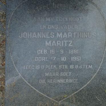 MARITZ Johannes Marthinus 1881-1951