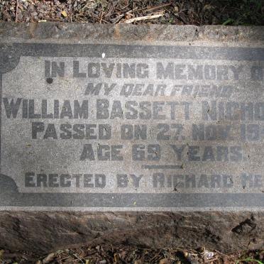 NICHOLS William Basset -1942