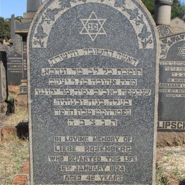 ROSENBERG Liebe -1924