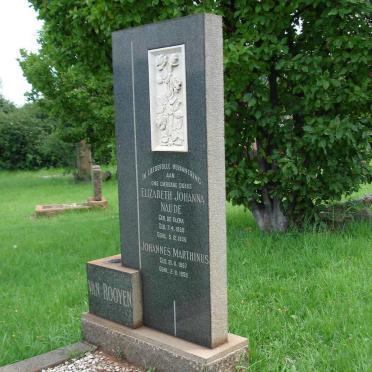 ROOYEN Johannes Marthinus, van 18??-19?? &amp; Elizabeth Johanna NAUDE previously VAN ROOYEN nee DE KLERK 1868-1936