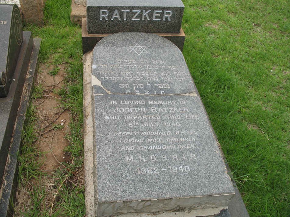 RATZKER Joseph -1940