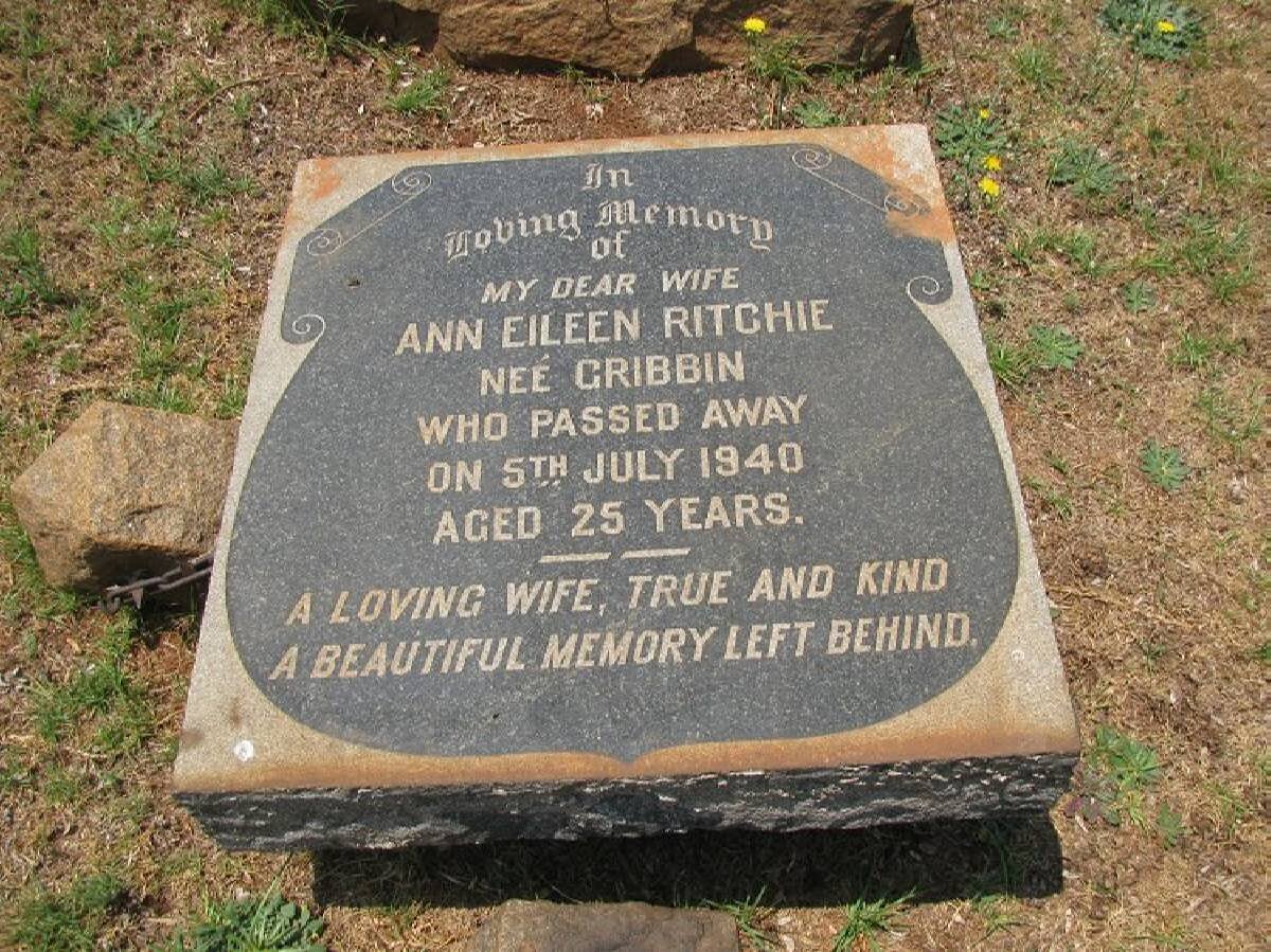 RITCHIE Ann Eileen nee GRIBBIN -1940