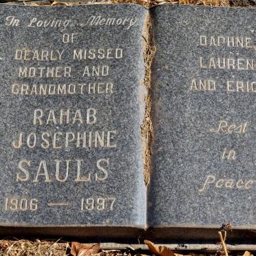 SAULS Rahab Josephine 1906-1997
