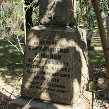 SHENNAN John Eric 1887-1918