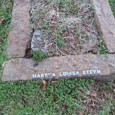 STEYN Martha Louisa 